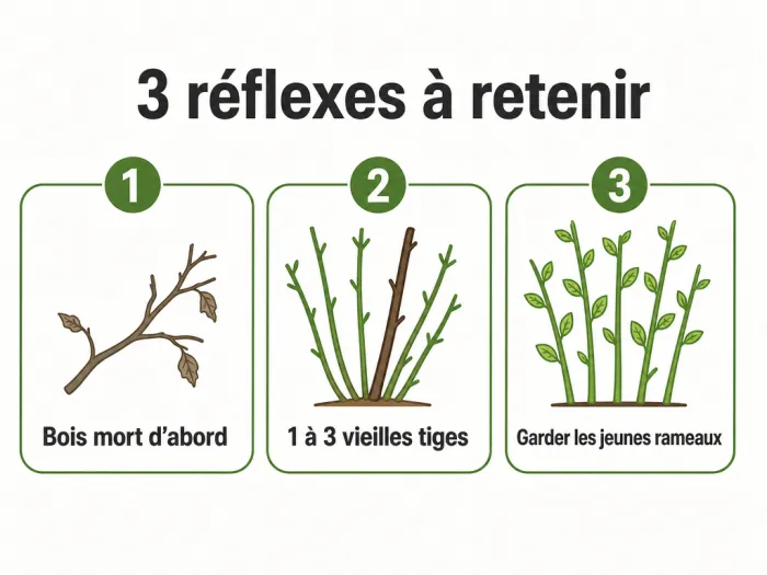 Trois réflexes pour tailler le noisetier