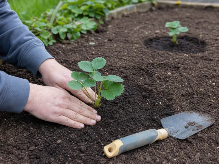 Plantation correcte du fraisier Ciflorette